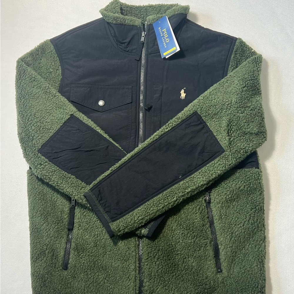 Polo Ralph Lauren Hybrid Fleece Jacket Men’s Sz Medium